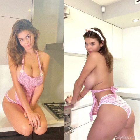 Ashley Tervort Naked Cooking Apron Onlyfans Set Leaked